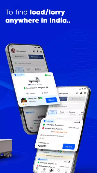 Vahak: Book Online Truck, Load Tangkapan skrin 2