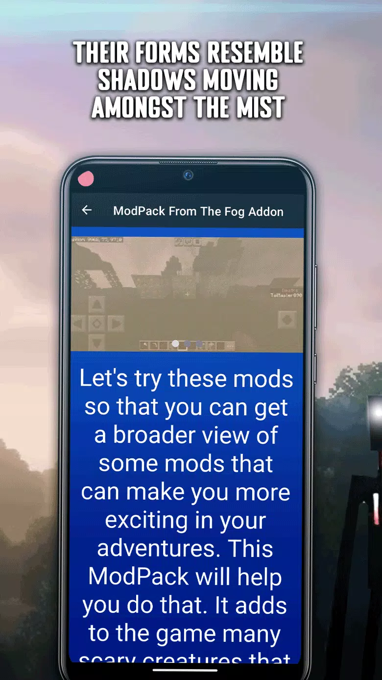From the Fog Map for MCPE ဖန်သားပြင်ဓာတ်ပုံ 3