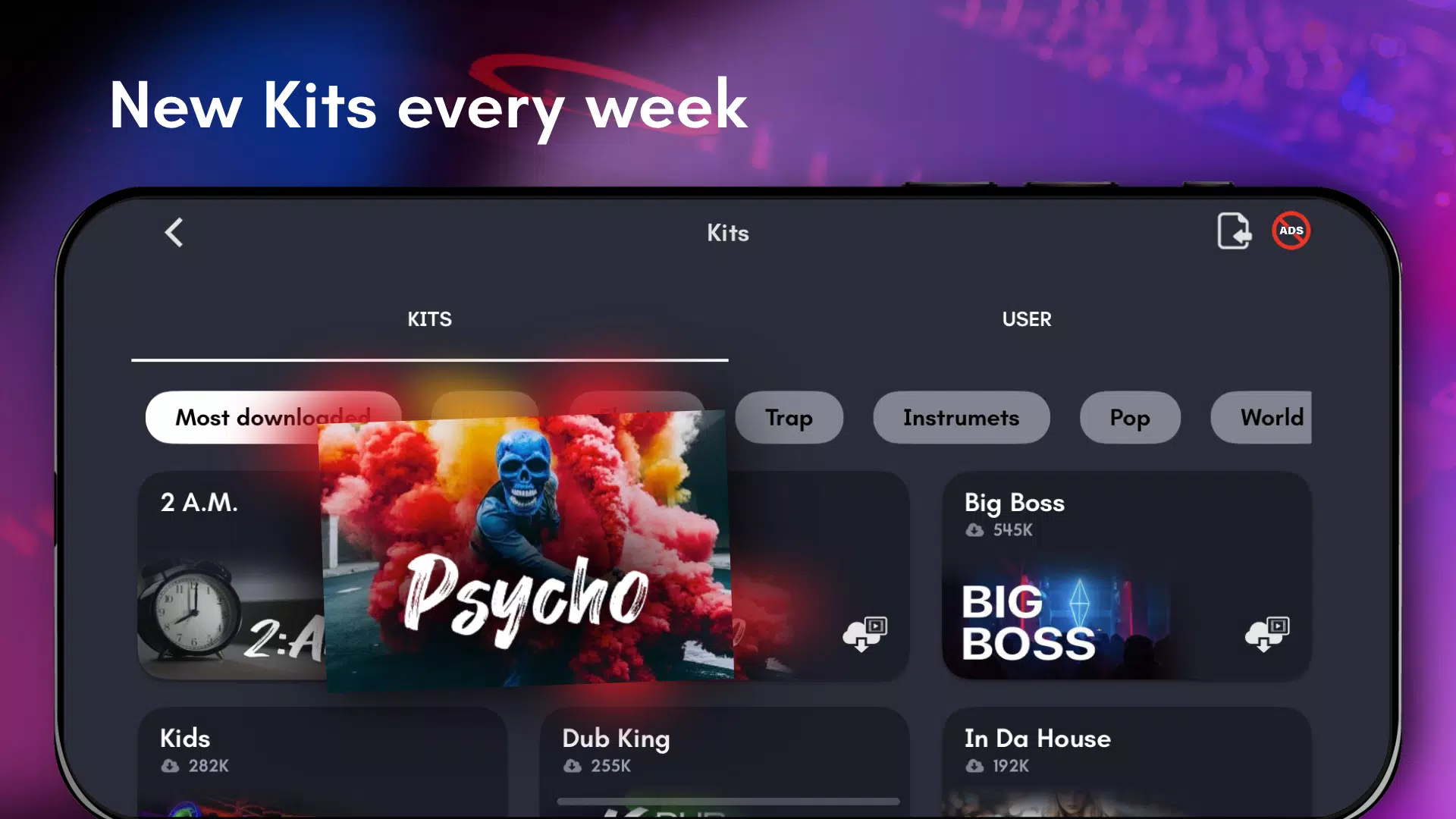 Real Pads: DJ electro drums Скриншот 1