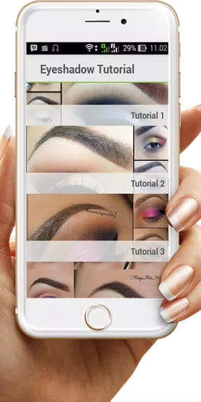 Eyeshadow Tutorial Capture d'écran 0