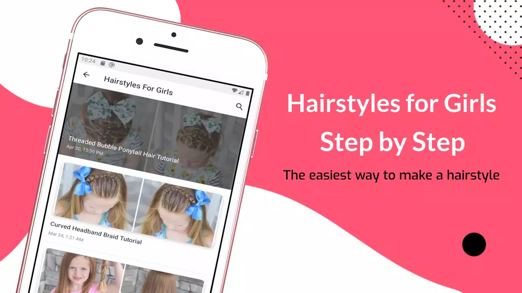 Hairstyles for Girls 스크린샷 1