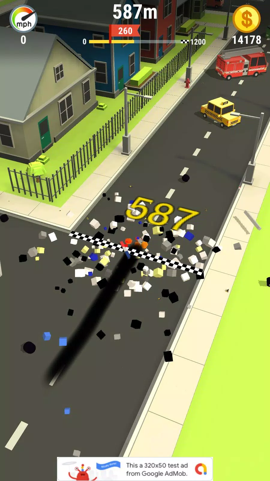 Crashy Cops 3D Ảnh chụp màn hình 1