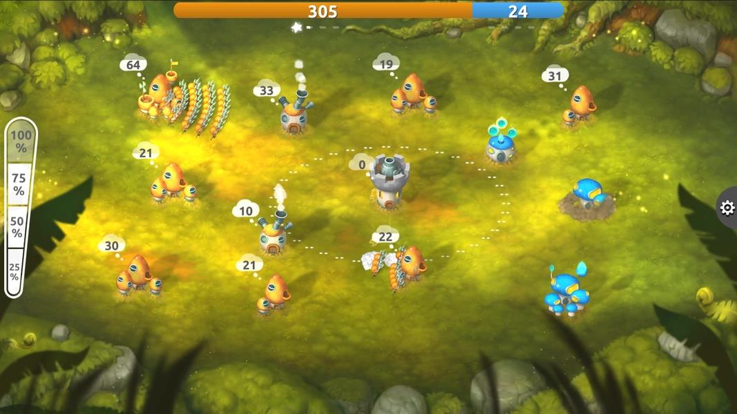 Mushroom Wars 2: RTS Strategy ภาพหน้าจอ 2