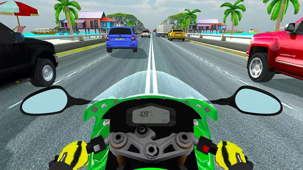 Highway Traffic Rider - 3D Bik Zrzut ekranu 2