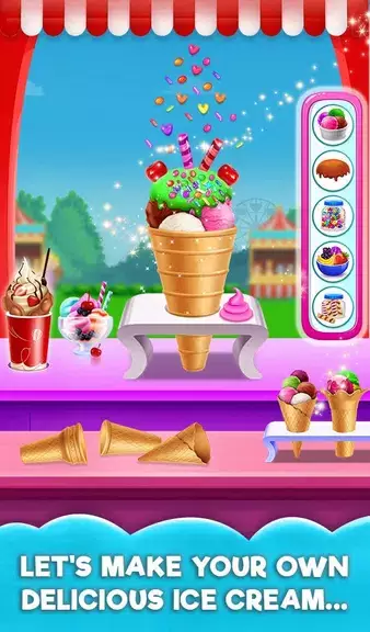 Cotton Candy Shop: Candy Maker Captura de tela 2