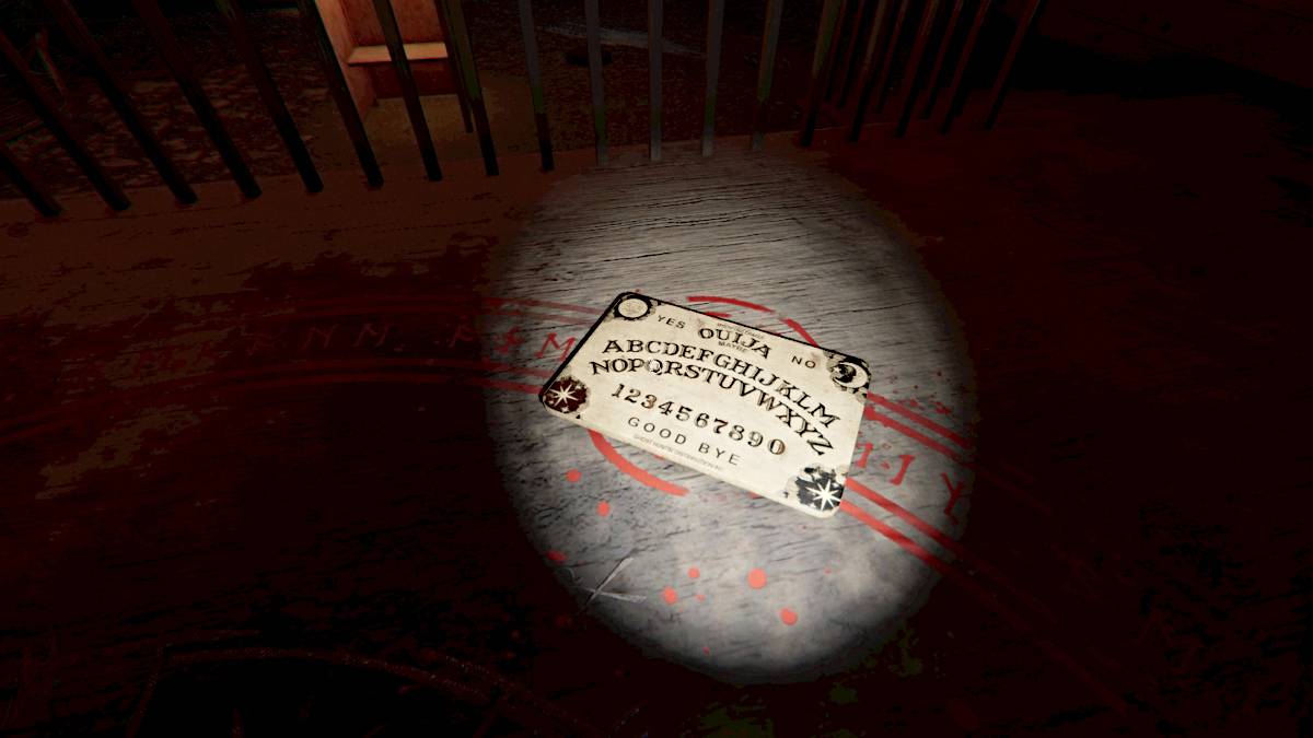 Ouija board sa phasmophobia