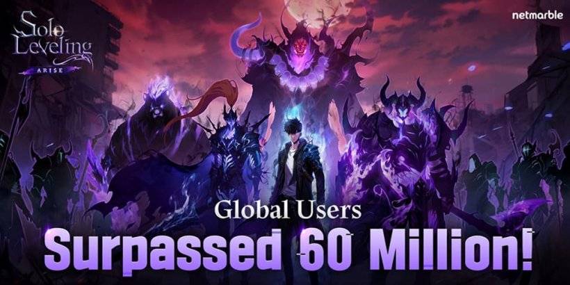 Solo leveling: bumangon ang marka ng 60 milyong mga gumagamit na may mga espesyal na kaganapan