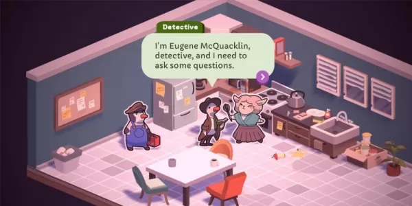 «Утиный детектив: Секретный Салями запускается на iOS, Android для Cosy 2d Mystery Fun»