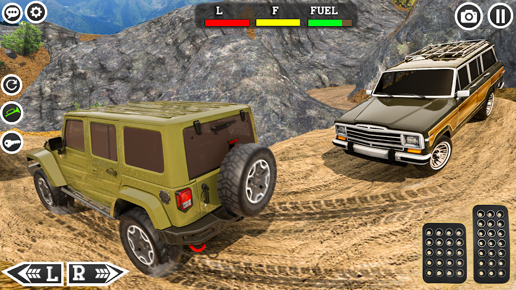 4x4 Mountain Climb Car Games Screenshot 2