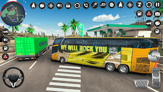 Bus Simulator 3D Bus Games Скриншот 3