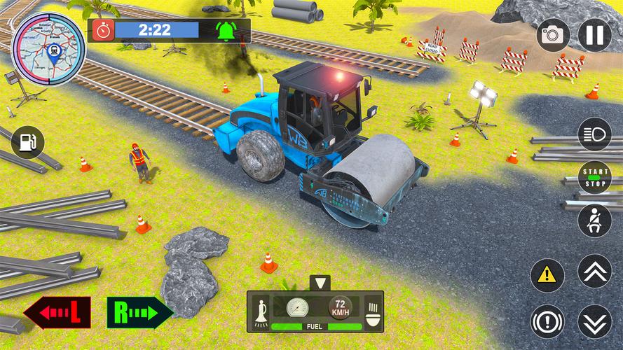 Train Station: JCB Wala Game スクリーンショット 1