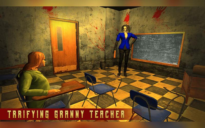 Terrifying Teacher Granny Game Скриншот 0