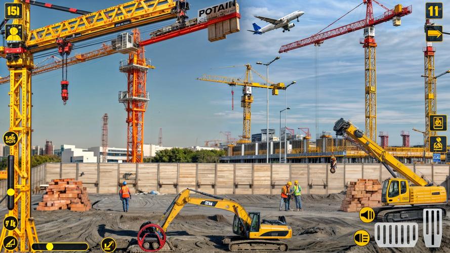 Tower Crane Operator Simulator Скриншот 0