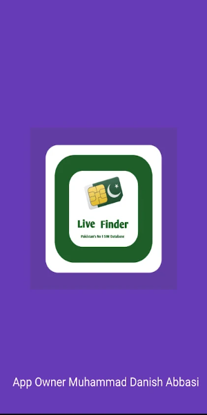 Live Finder SIM Database pk Ảnh chụp màn hình 0