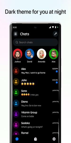 Messenger: Text Messages, SMS Zrzut ekranu 2