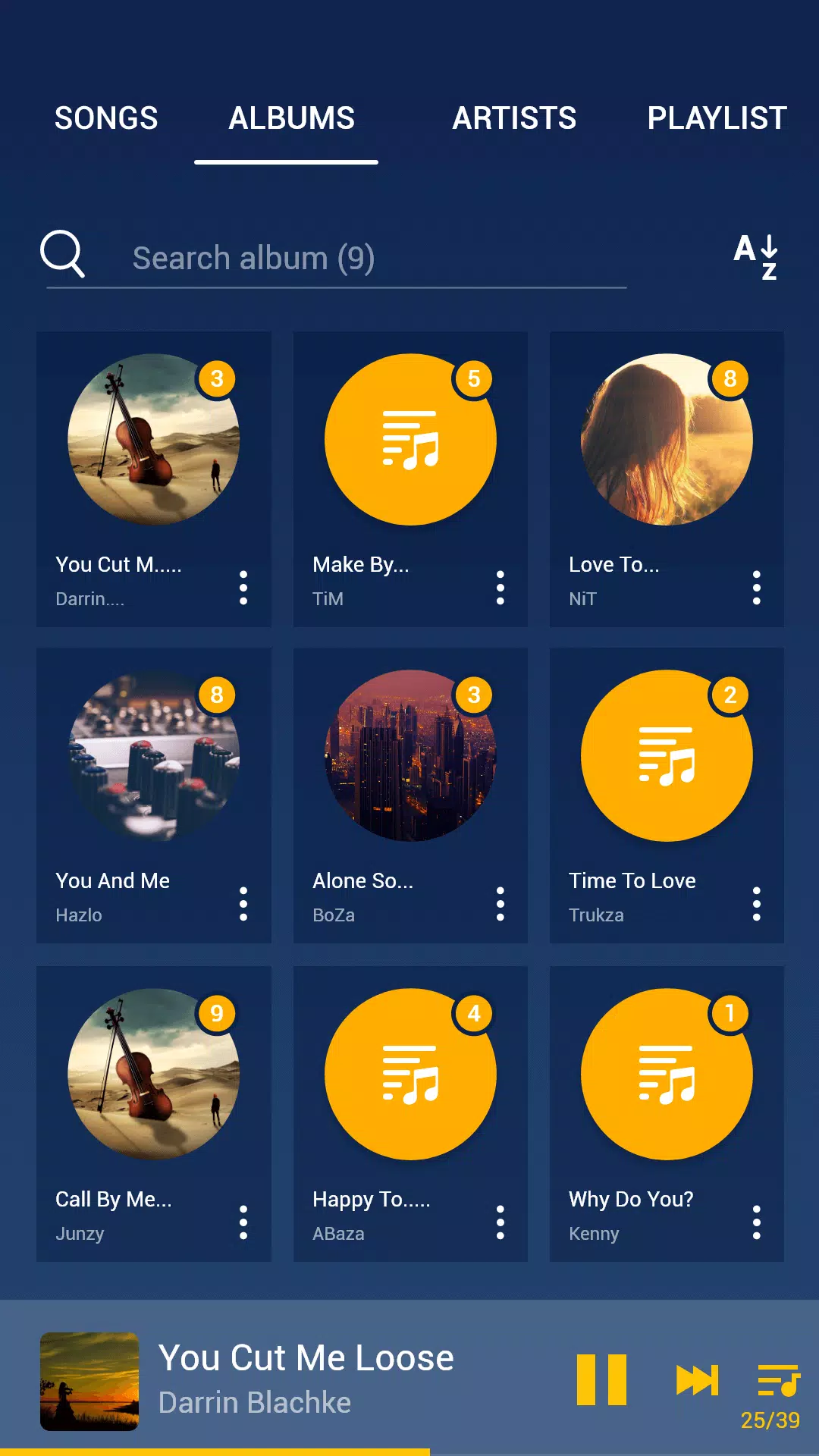 Musik-Player - MP3-Player Screenshot 1