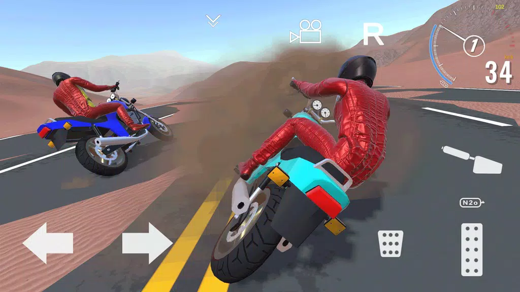 Real Moto Bike Race Simulator 螢幕截圖 0