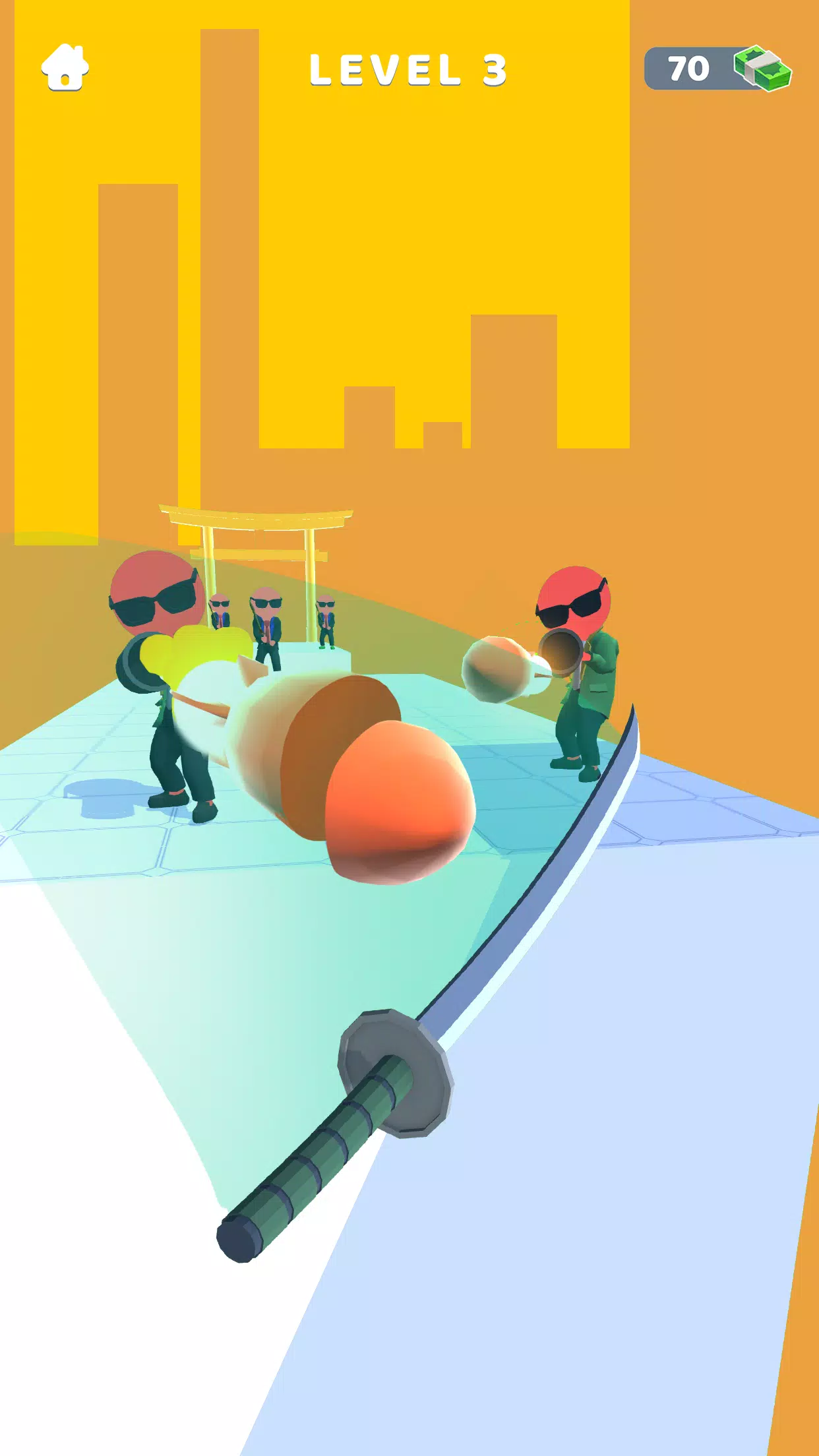 Sword Play! Ninja Slice Runner Screenshot 2