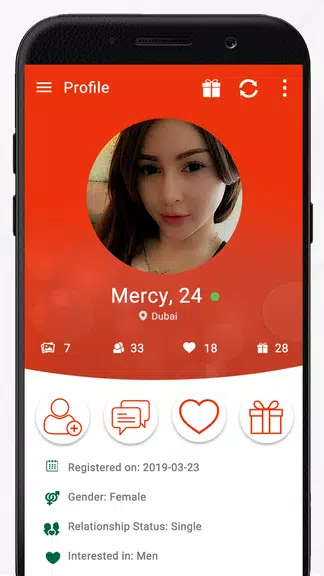 UAE Dating & Dubai Chat 螢幕截圖 0