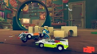 Blocky Toy Car Crash Online Скриншот 0