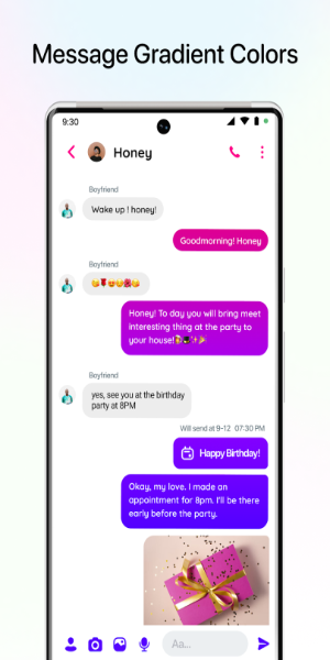Messenger: Text Messages, SMS Zrzut ekranu 1