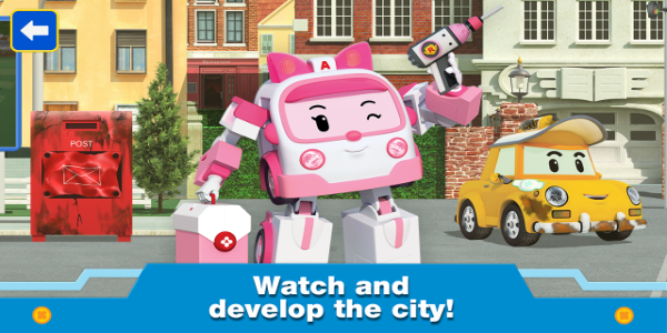 变形警车珀利: 城市儿童游戏! Kids Games!应用截图第0张