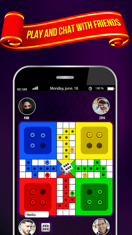Classic Ludo Game ภาพหน้าจอ 3