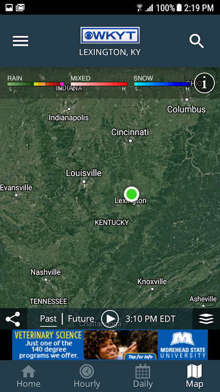 WKYT Weather Tangkapan skrin 1
