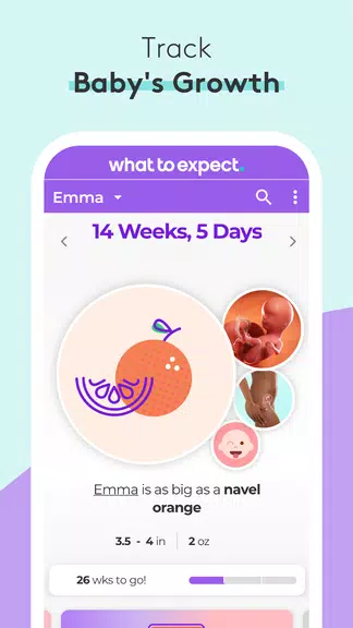 Pregnancy Tracker & Baby App 螢幕截圖 0