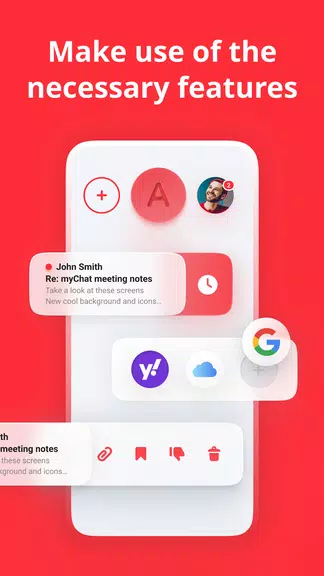 Schermata myMail: for Outlook & Yahoo 2