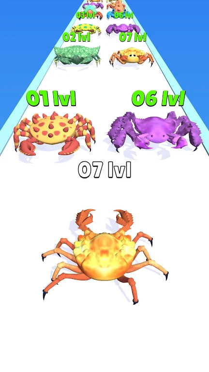 Crab Evolution Run Screenshot 1