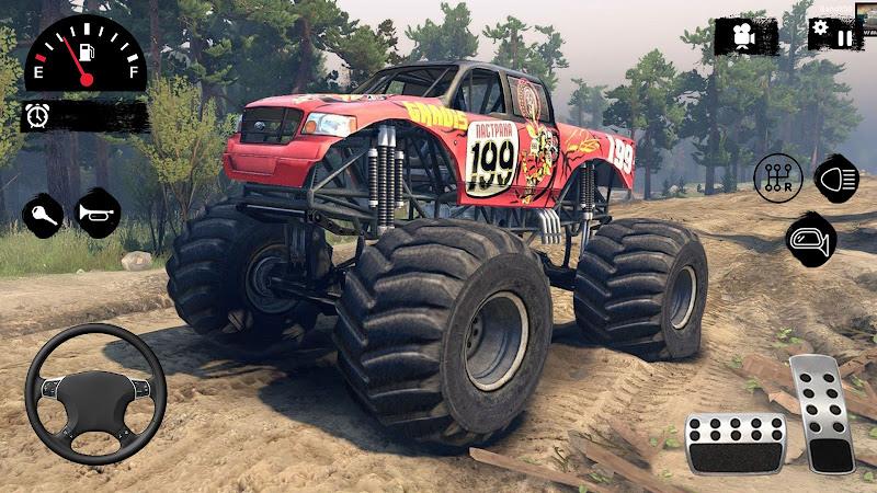 Hillock Monster Truck Driving スクリーンショット 0