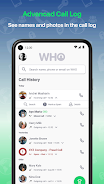 Who - Caller ID, Spam Block Ảnh chụp màn hình 2