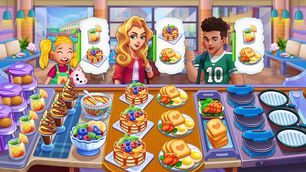 Food Voyage: Fun Cooking Games Mod Screenshot 2