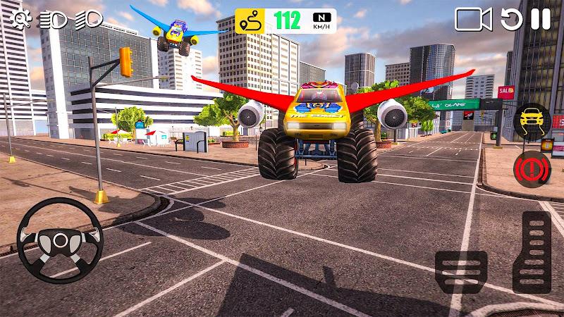 Flying Car Games 3D Simulator Screenshot 1