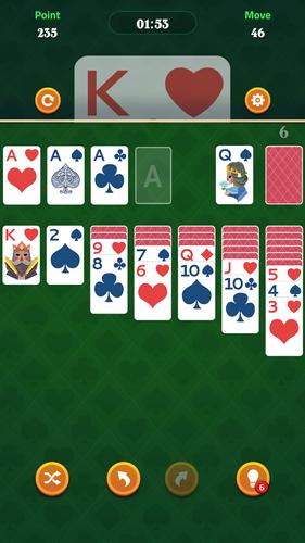 Big Card Solitaire স্ক্রিনশট 2