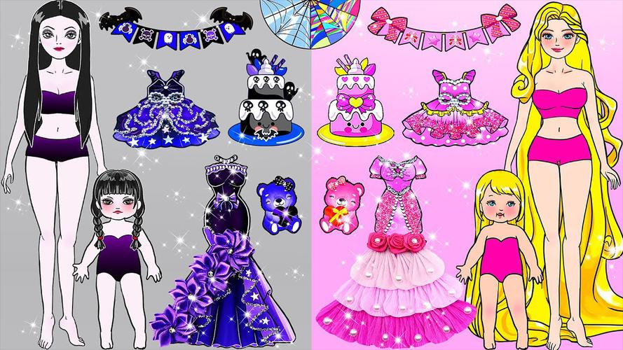 Paper Dolls Diary DIY Dress Up应用截图第1张