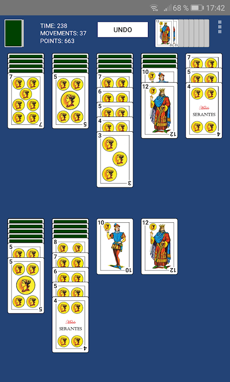 Spanish Spider Solitaire 스크린샷 2