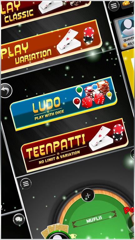 Game Of Clubs Teen Patti (3 Card Poker) and Ludo应用截图第1张