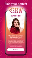 BBW: Chat & Date Curvy Women Captura de pantalla 1