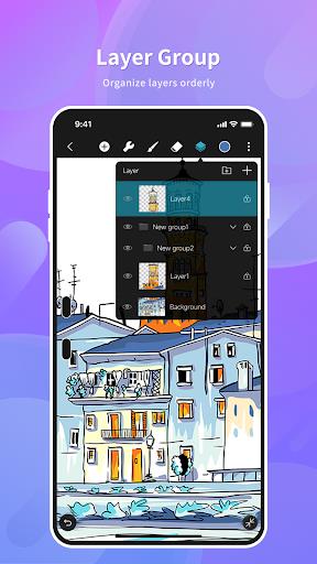HiPaint - Paint Sketch & Draw ဖန်သားပြင်ဓာတ်ပုံ 1