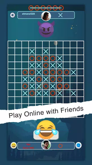 Tic Tac Toe Online - XO Game Capture d'écran 1