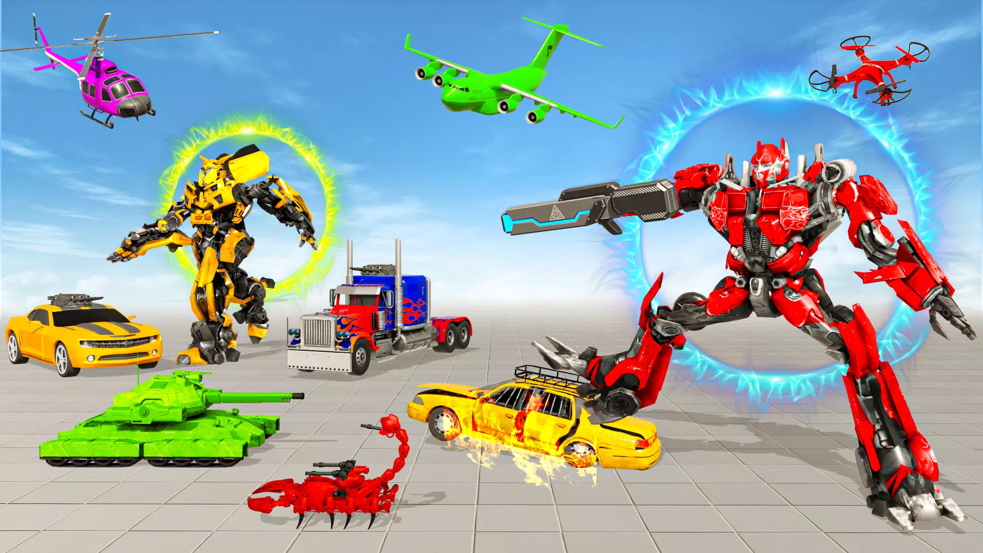 Jet Robot Car Transform 3D ภาพหน้าจอ 0