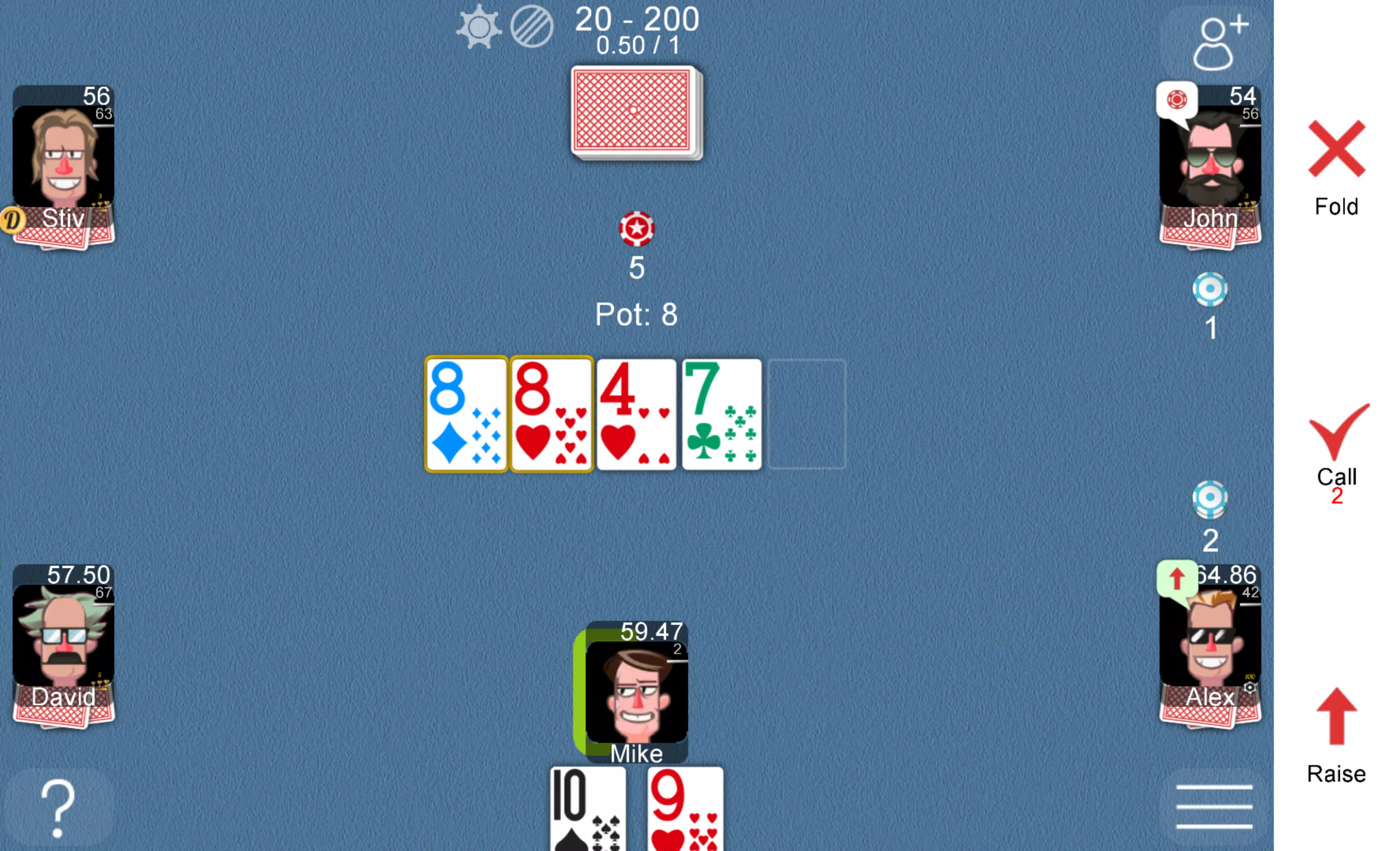 Poker Online Скриншот 2