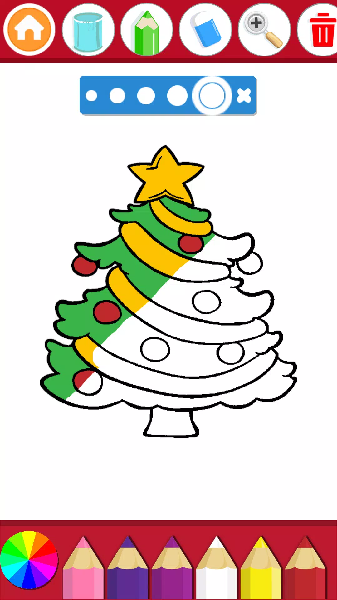 Christmas Coloring Book Captura de pantalla 3