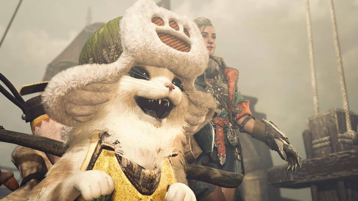 Como mudar a língua Palico em Monster Hunter Wilds