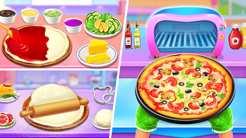 Pizza Maker game-Cooking Games Скриншот 1