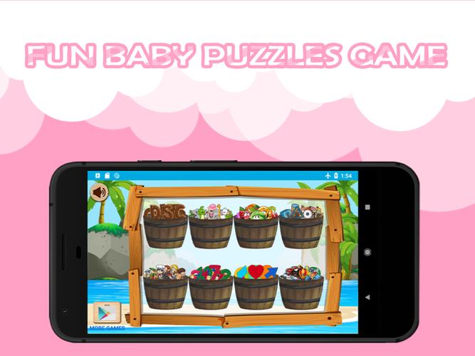 Baby Puzzle Game Скриншот 0