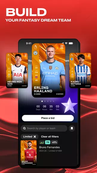 Sorare Fantasy Football ဖန်သားပြင်ဓာတ်ပုံ 3