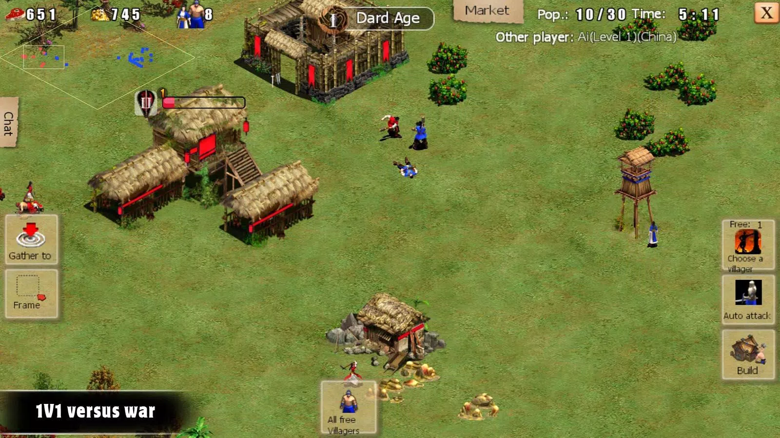 War of Empire Conquest：3v3 螢幕截圖 1